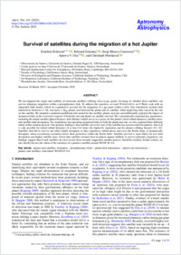 Survival-of-satellites-during-the-migration-of-a-hot-Jupiter.pdf